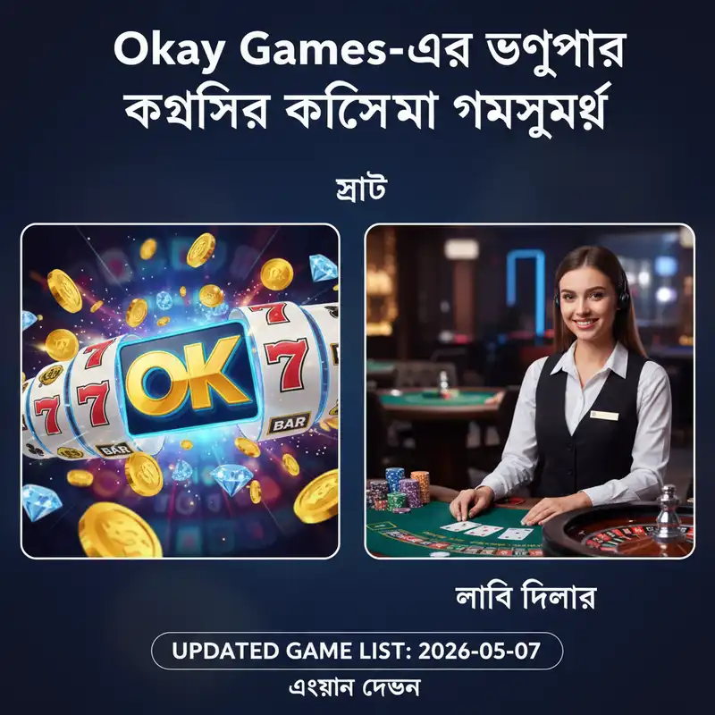 জনপ্রিয় ক্যাসিনো গেমসমূহ